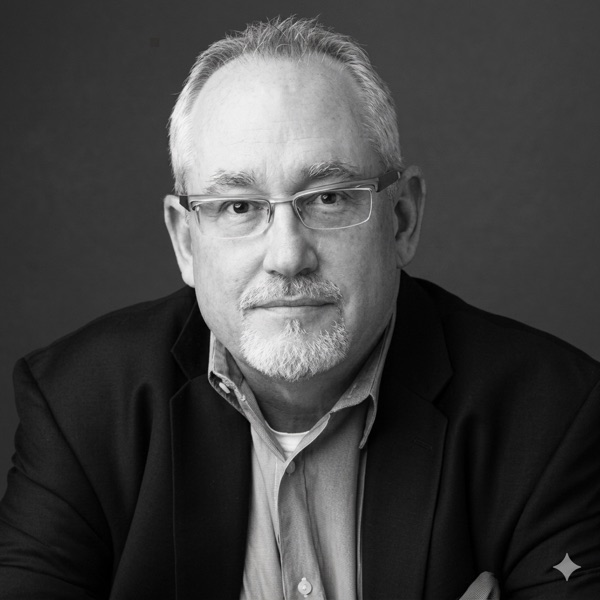 Headshot of Gary Adcock, Writer, Producer & Visual Artist — FMC instructor